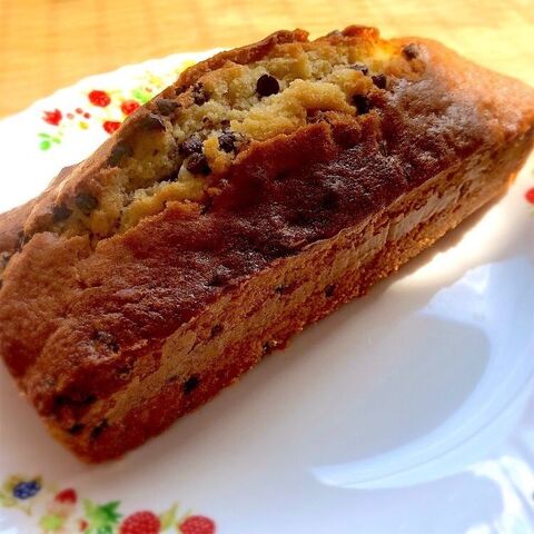 胡桃とチョコチップのパウンドケーキ 暮らしニスタ