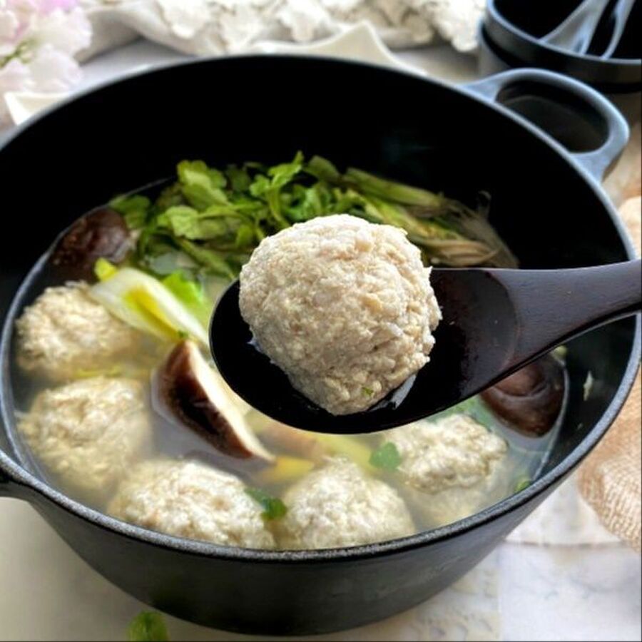 ふんわりふわふわ豆腐とれんこんの鶏つくね鍋 暮らしニスタ ふんわりふわふわ豆腐とれんこんの鶏つくね鍋 暮らしニスタ