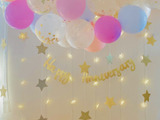 カンタン♪ときめきパーティーDECO♪ 　**星降るバルーンガーランド**