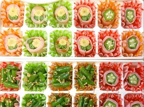 お弁当作り置きおかず 冷凍保存 ベーコン巻き花 暮らしニスタ お弁当作り置きおかず 冷凍保存 ベーコン巻き花 暮らしニスタ