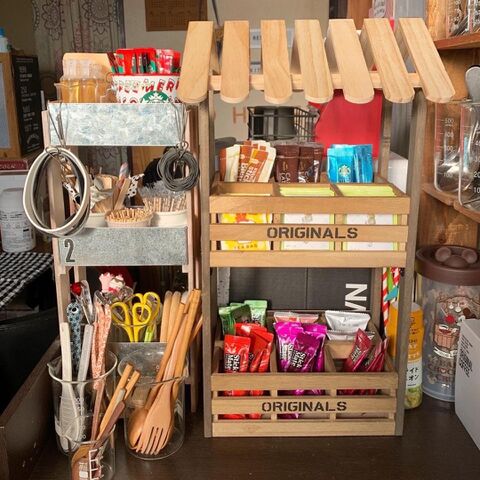 100均diy セリアのすのこで可愛い屋根つきのカフェコーナー 暮らしニスタ 100均diy セリアのすのこで可愛い屋根つきのカフェコーナー 暮らしニスタ