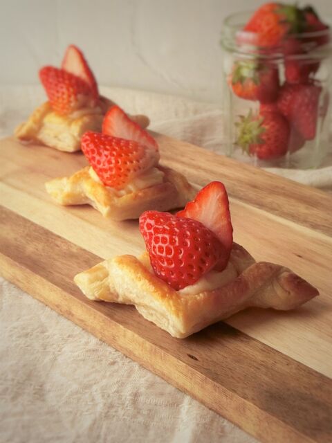 春スイーツ 苺のカスタードパイ 暮らしニスタ