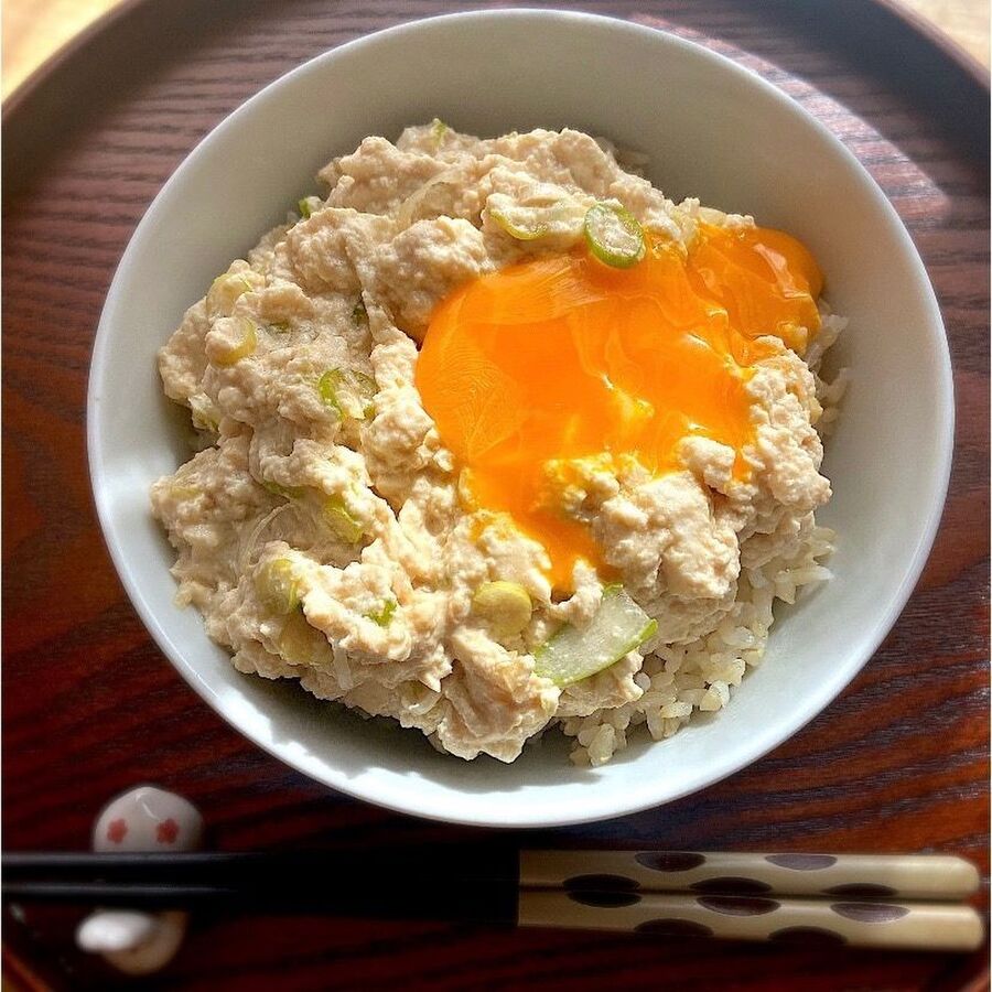 豆腐のっけ玄米丼 暮らしニスタ