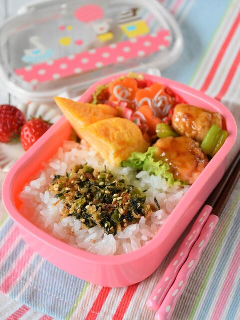 苦手野菜克服できるかな 園児のお弁当 小松菜編 暮らしニスタ