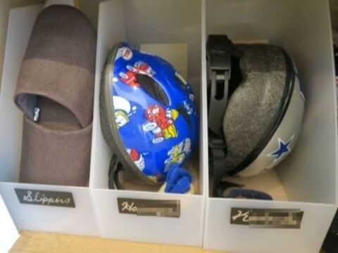寸法ピッタリ ヘルメットの収納 A 暮らしニスタ 寸法ピッタリ ヘルメットの収納 A 暮らしニスタ