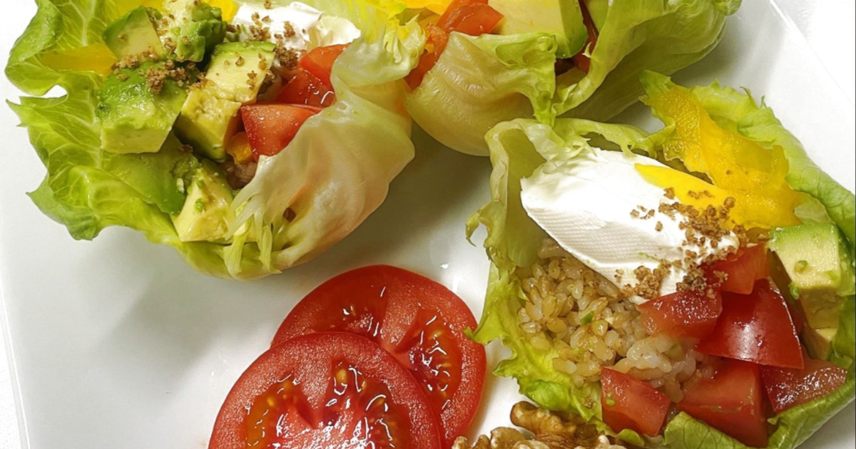 ターキーサンタフェのレタスラップのレシピ
