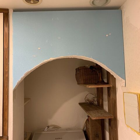 憧れのアーチ壁を簡単diy 暮らしニスタ