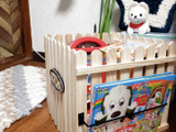 100均材料1000円以下で作れた！ナチュラルかわいいオモチャ収納ラック