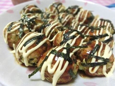 たこ無し たこ焼き風 キャベツとおかか海苔のふわふわボール焼き 暮らしニスタ たこ無し たこ焼き風 キャベツとおかか海苔のふわふわボール焼き 暮らしニスタ