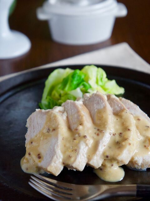 鶏胸肉のミルク煮 濃厚粒マスタードソース 暮らしニスタ 鶏胸肉のミルク煮 濃厚粒マスタードソース 暮らしニスタ