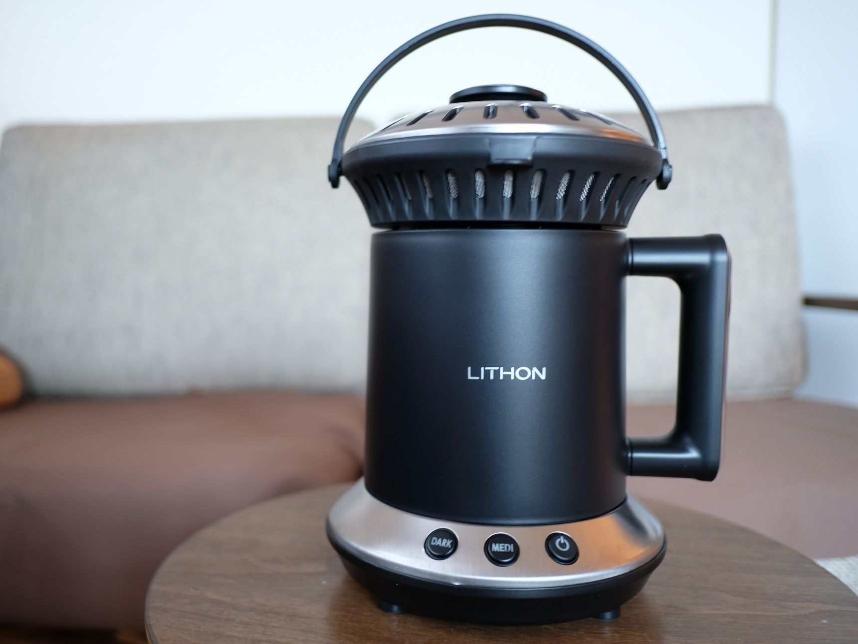 生活家電 コーヒーメーカー LITHON（ライソン） ：ホームロースター 焙煎機 KLRT-001Bの口コミや 