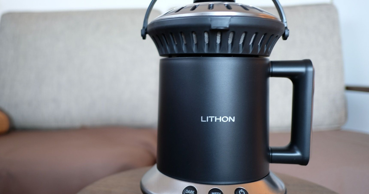LITHON（ライソン） ：ホームロースター 焙煎機 KLRT-001Bの口コミや  