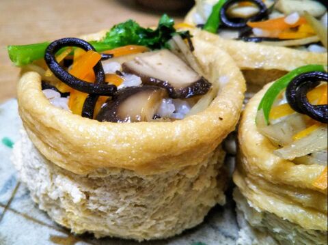 いなり寿司 カロリーオフ ヘルシー ゴボウ 人参 椎茸 ひじきがたっぷり 暮らしニスタ