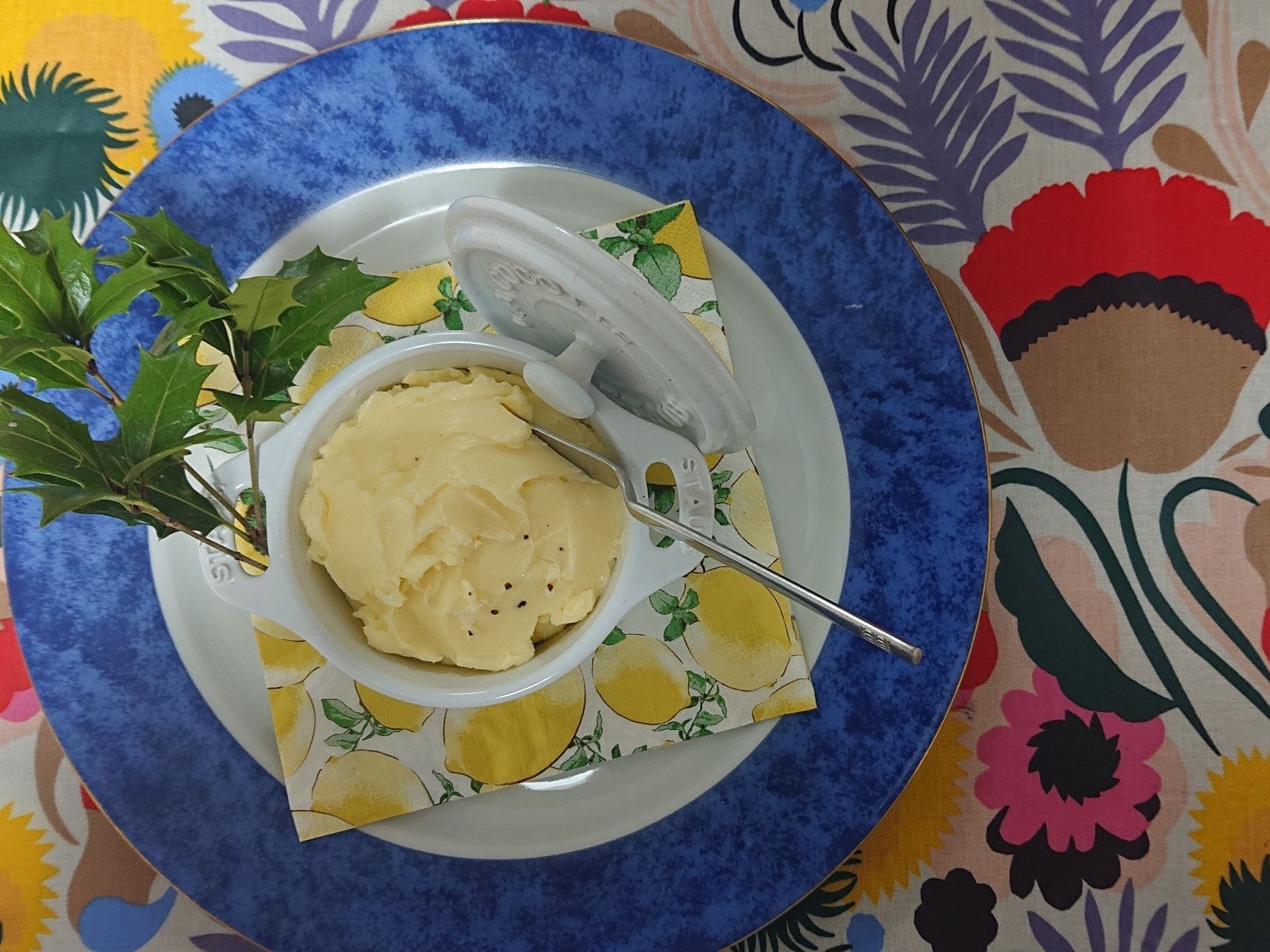 💚💛💜　　簡単！エシレみたいな自家製発酵バター　　💚💛💜世界初トリュフソルト