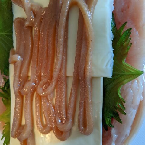 大葉とチーズ梅の鶏ハム 暮らしニスタ
