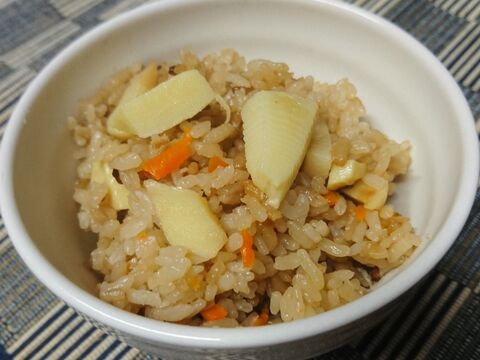 この分量を覚えたら簡単にできる たけのこご飯 暮らしニスタ