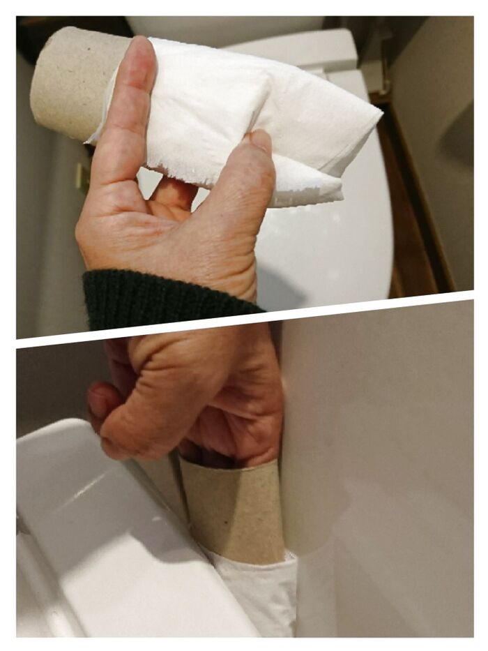 トイレットペーパーの芯は掃除に使える