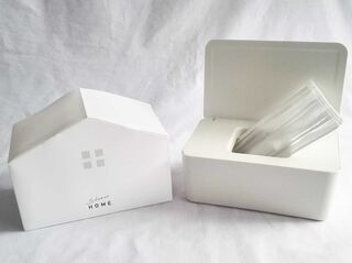 セリアの箱マスクケースは可愛いおうち型 暮らしニスタ セリアの箱マスクケースは可愛いおうち型 暮らしニスタ