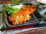 漬けこまなくていい！西京漬けみたいな♥チキンのみそ照り焼き