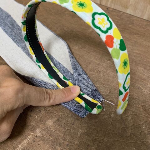 ハギレで縫わずに簡単カチューシャ 暮らしニスタ ハギレで縫わずに簡単カチューシャ 暮らしニスタ
