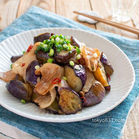 ピリ辛 ナスと豚バラのポン酢炒め ご飯が進む簡単おかず 暮らしニスタ ピリ辛 ナスと豚バラのポン酢炒め ご飯が進む簡単おかず 暮らしニスタ