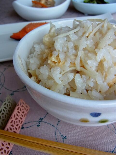新生姜の炊き込みご飯 暮らしニスタ