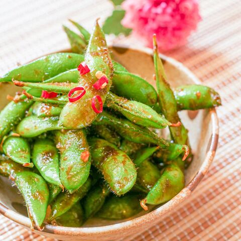 最高で 簡単 おつまみ 枝豆のオイスター炒め 暮らしニスタ