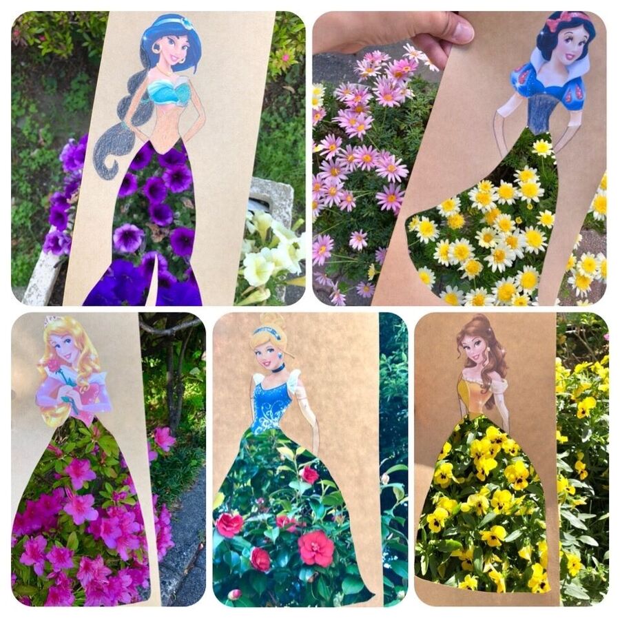 自然の美しさをプリンセスのドレスに 魔法みたいなドレスチェンジカード 暮らしニスタ 自然の美しさをプリンセスのドレスに 魔法みたいなドレスチェンジカード 暮らしニスタ