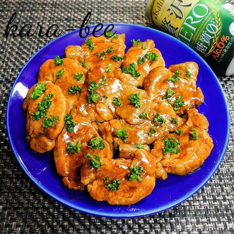 スタミナ肉レシピ 豚ヒレ肉のオイスターカレー照り焼き 暮らしニスタ