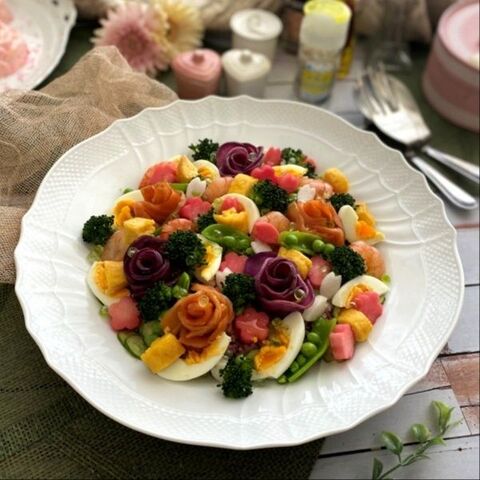 華やかに サラダちらし寿司 レモン風味 暮らしニスタ 華やかに サラダちらし寿司 レモン風味 暮らしニスタ