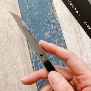 細かい作業好きなら病みつき 30度の鋭角カッター 暮らしニスタ 細かい作業好きなら病みつき 30度の鋭角カッター 暮らしニスタ