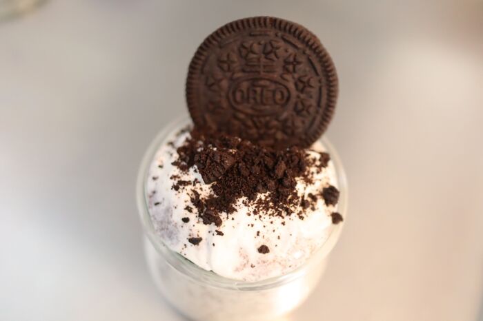 Snsで話題 オレオ クッキーミルク を作ってみた 牛乳消費を応援 暮らしニスタ こんにちは 暮らしニスタ 家事コツ研究室 dメニューニュース Nttドコモ