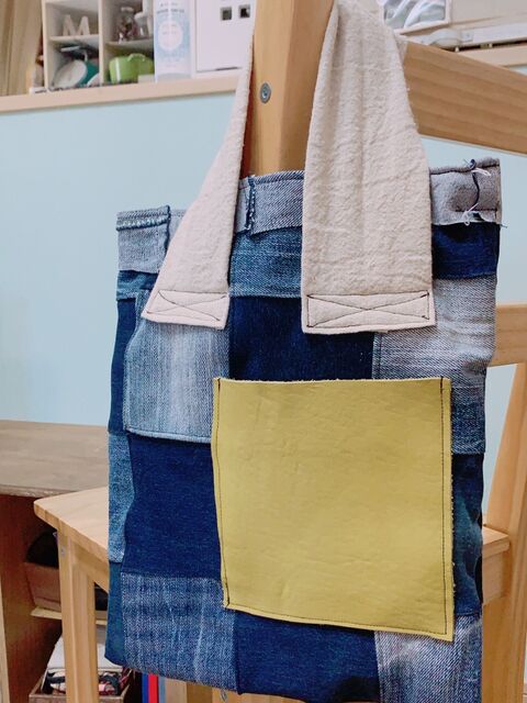 試してみた ジーンズリメイク エコバッグ 暮らしニスタ 試してみた ジーンズリメイク エコバッグ 暮らしニスタ