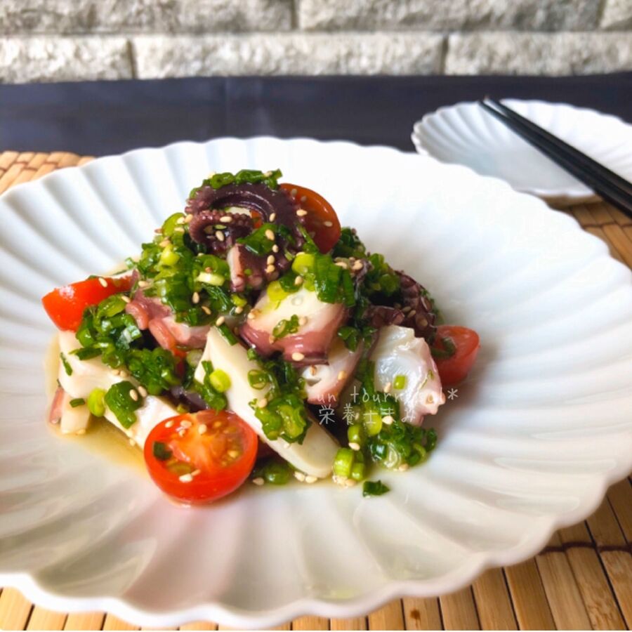 ずぼらレシピ 切って和えるだけ ダイエットに タコとトマトのネギまみれ 暮らしニスタ ずぼらレシピ 切って和えるだけ ダイエットに タコとトマトのネギまみれ 暮らしニスタ