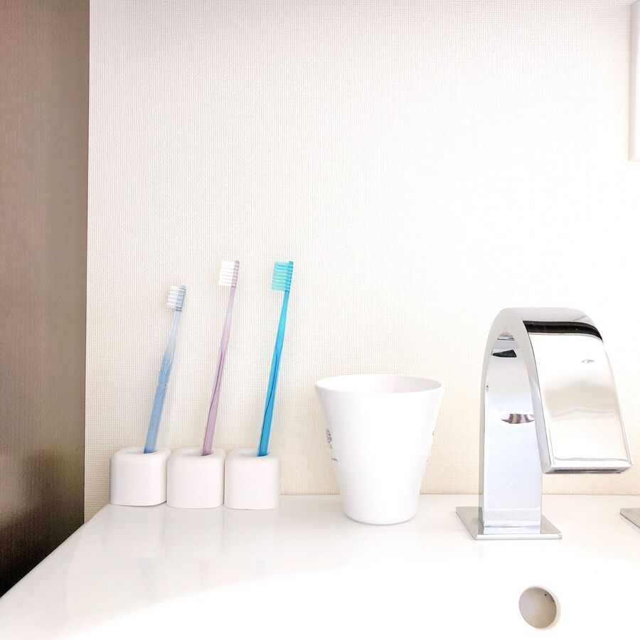 ダイソー スッキリシンプルとさっぱり清潔が叶う珪藻土の歯ブラシスタンド 暮らしニスタ ダイソー スッキリシンプルとさっぱり清潔が叶う珪藻土の歯ブラシスタンド 暮らしニスタ