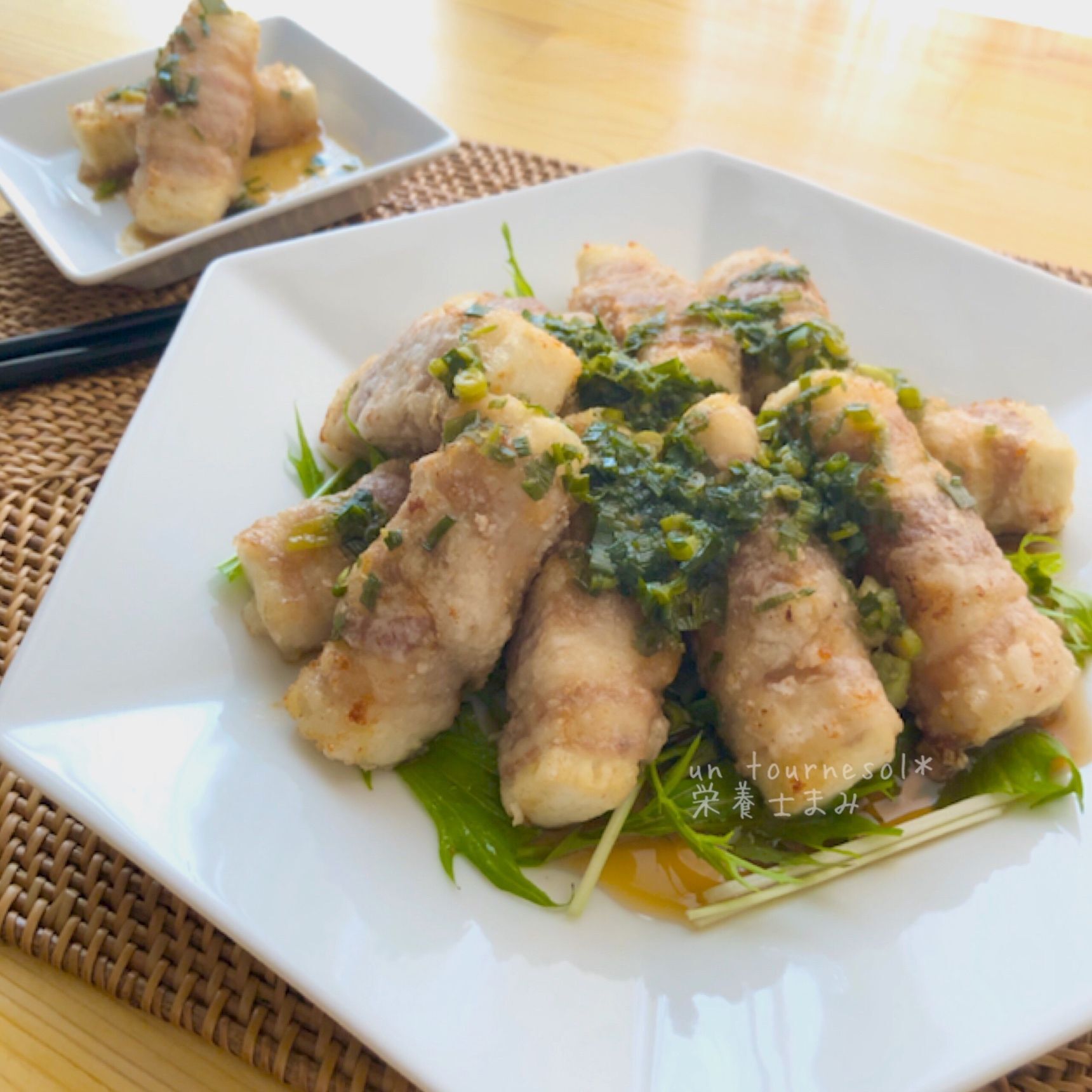 食費節約 豆腐で免疫力アップ 豚バラ豆腐巻きのユーリンチー風 暮らしニスタ