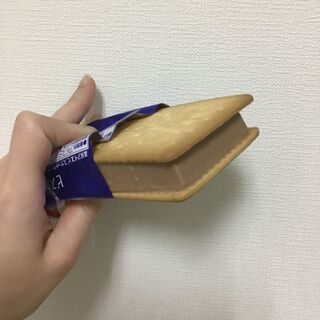 ダースミルクをイメージしたビスケットサンド 暮らしニスタ
