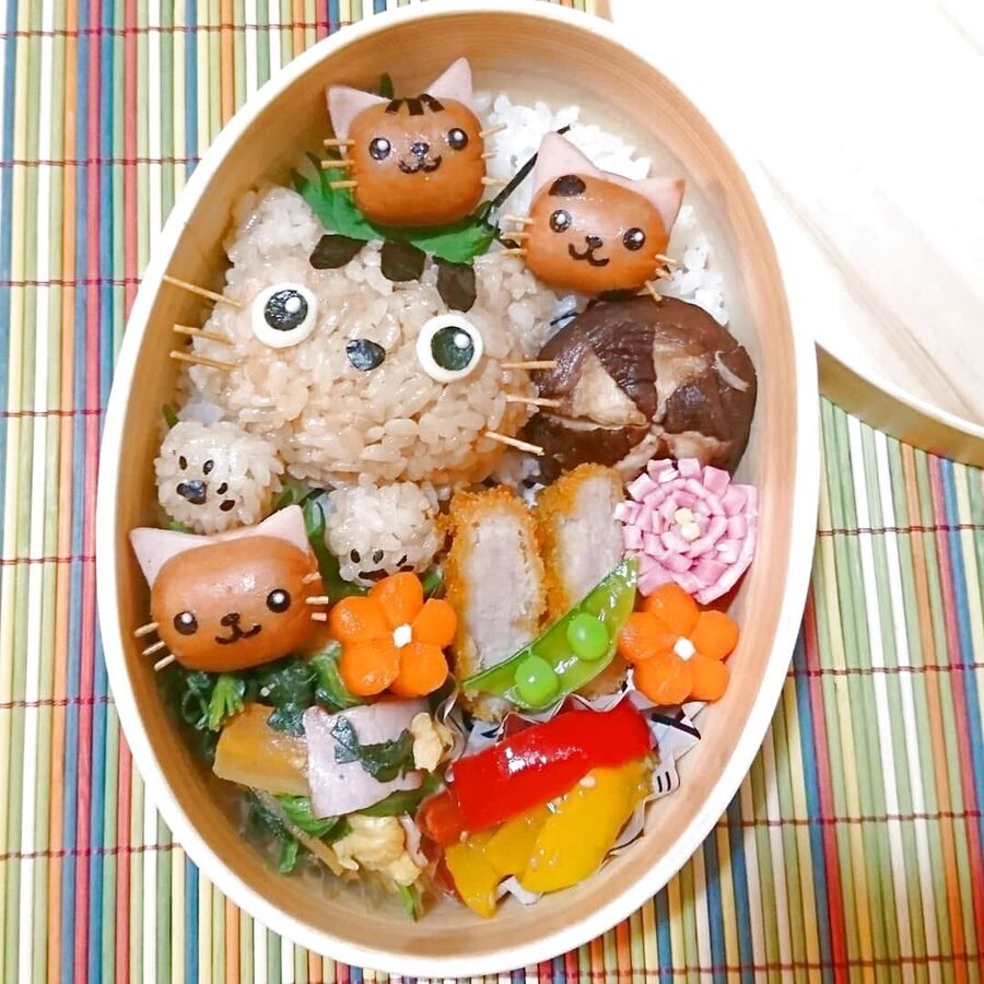 ねこだらけ弁当 暮らしニスタ ねこだらけ弁当 暮らしニスタ