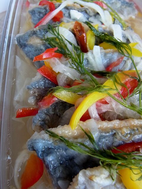 作りおき 旬の魚で 鯵の南蛮漬け 暮らしニスタ 作りおき 旬の魚で 鯵の南蛮漬け 暮らしニスタ