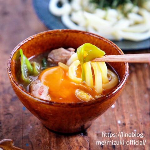 めんつゆde鶏たまつけうどん 冷凍うどん 簡単レシピ 時短 節約 麺 暮らしニスタ