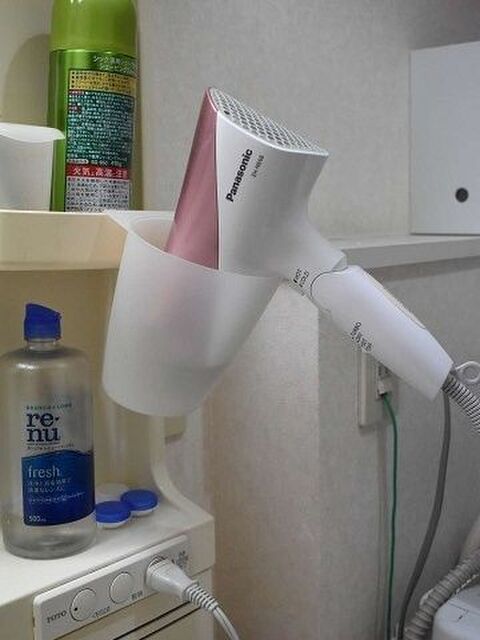 コードが絡まない 簡単ドライヤー収納 暮らしニスタ