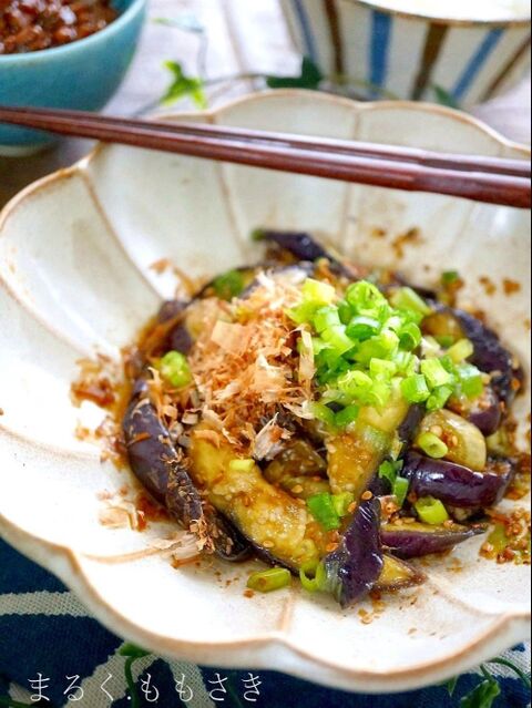 レンチン2分 焼き肉のたれで ナスの薬味たっぷり ピリ辛おつまみ 暮らしニスタ