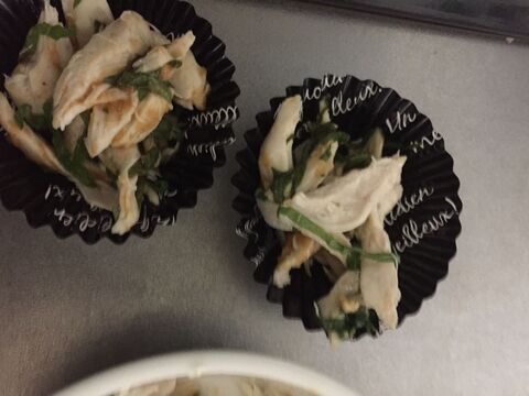 梅雨時お弁当用ササミと大葉 暮らしニスタ