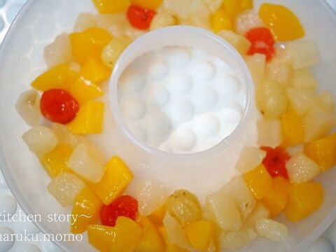 ダイソーのエンジェルプレートで簡単 子供も大すき しゅわしゅわ フルーツポンチ風ゼリー 暮らしニスタ