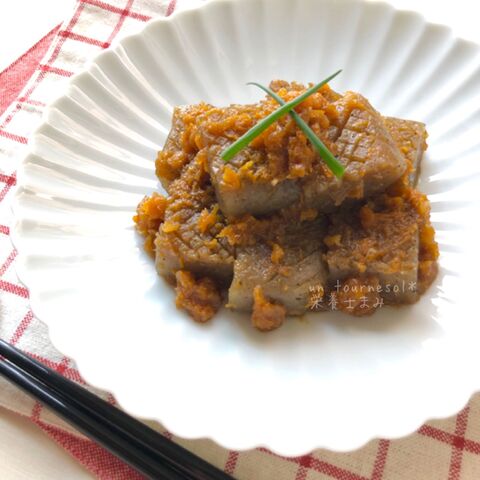 お弁当や作り置き ダイエット効果 こんにゃくステーキ 特製にんじんソース 暮らしニスタ