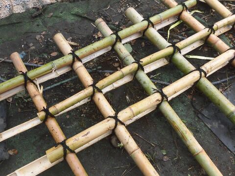 ガーデニング diy和風竹垣を作りました 暮らしニスタ ガーデニング diy和風竹垣を作りました 暮らしニスタ
