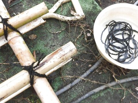 ガーデニング diy和風竹垣を作りました 暮らしニスタ ガーデニング diy和風竹垣を作りました 暮らしニスタ