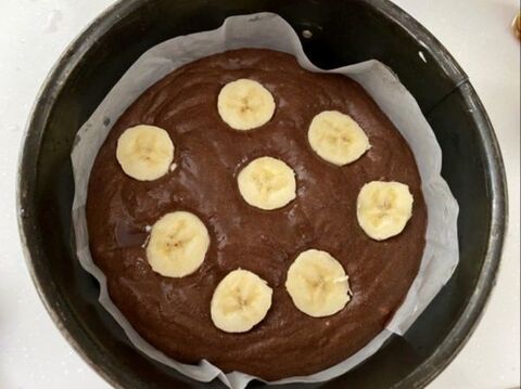 大さじ1の粉で作るスフレみたいなチョコバナナケーキ 暮らしニスタ