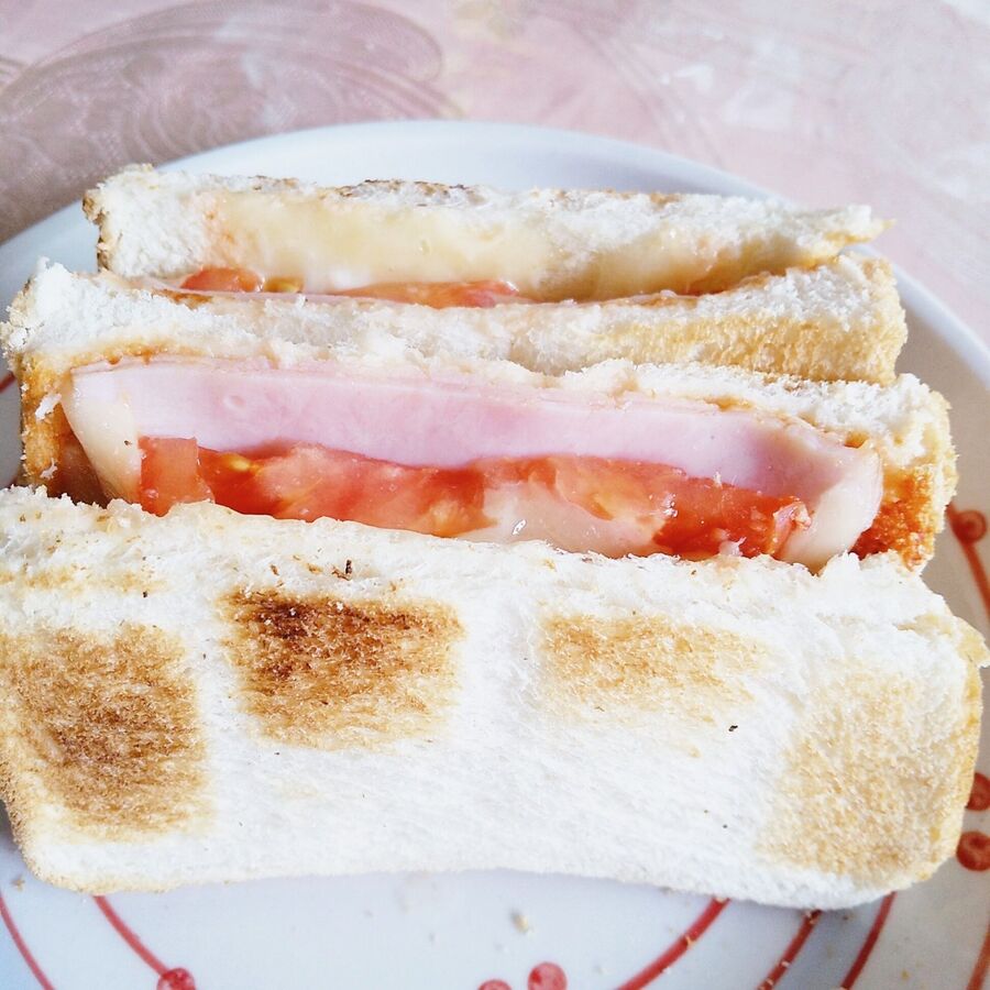 トマチーハムサンド作りました 暮らしニスタ トマチーハムサンド作りました 暮らしニスタ