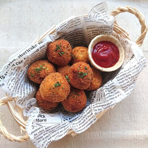 可愛いコロコロミニコロッケ 揚げ焼き 暮らしニスタ